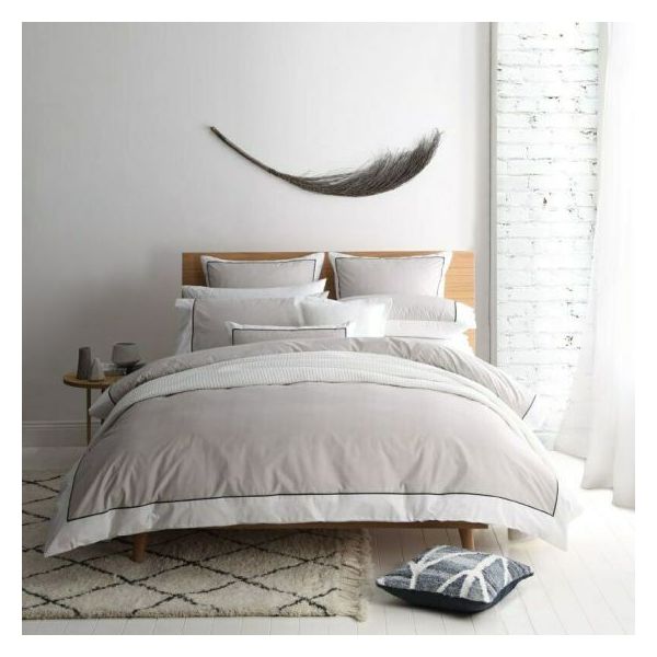 Essex Stone Queen Quilt Cover Set