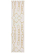 Paradise Runner Amy Gold by Rug Culture - 300X80CM - RUNNER
