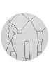 Paradise Round Amy Grey by Rug Culture - 240X240CM - ROUND