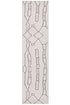 Paradise Runner Amy Grey by Rug Culture - 500X80CM - RUNNER