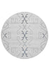 Paradise Round Cala Grey by Rug Culture - 150X150CM - ROUND