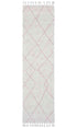 Saffron 44 Pink Runner by Rug Culture - 300X80CM - RUNNER