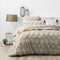 Medallion Cotton Vintage Washed Tufted Stone Quilt Cover Set by  King