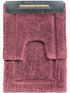 2 Piece 2200 GSM Tufted Rosebud Bath Mat Set by