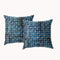 Cubic Twin Pack Poly Velvet Printed Cushion by