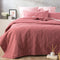 Attwood Vintage Stone Washed Cotton Quilted Rose Coverlet Set by  Queen/King