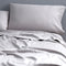 Natural Cotton 500 Thread Count Silver Sheet Set by  Double