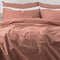 Helena Vintage Stone Washed Redwood Quilt Cover Set Queen