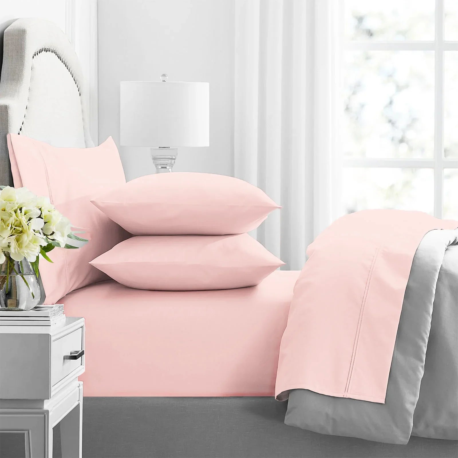 Premium 1000 Thread Count Egyptian Primrose Cotton Sheet Sets by  Queen