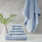 Retreat Cotton Tencel Antimicrobial 6 Piece Blue Towel Set by Cloud Linen