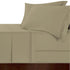 Strada Embroidered 1000 TC Egyptian Cotton Taupe Deep King Sheet sets