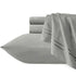 Strada Embroidered 1000 TC Egyptian Cotton Silver Charcoal Queen Quilt Cover Sets