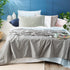 500 TC Bamboo Cotton Dove Split Queen Sheet Set
