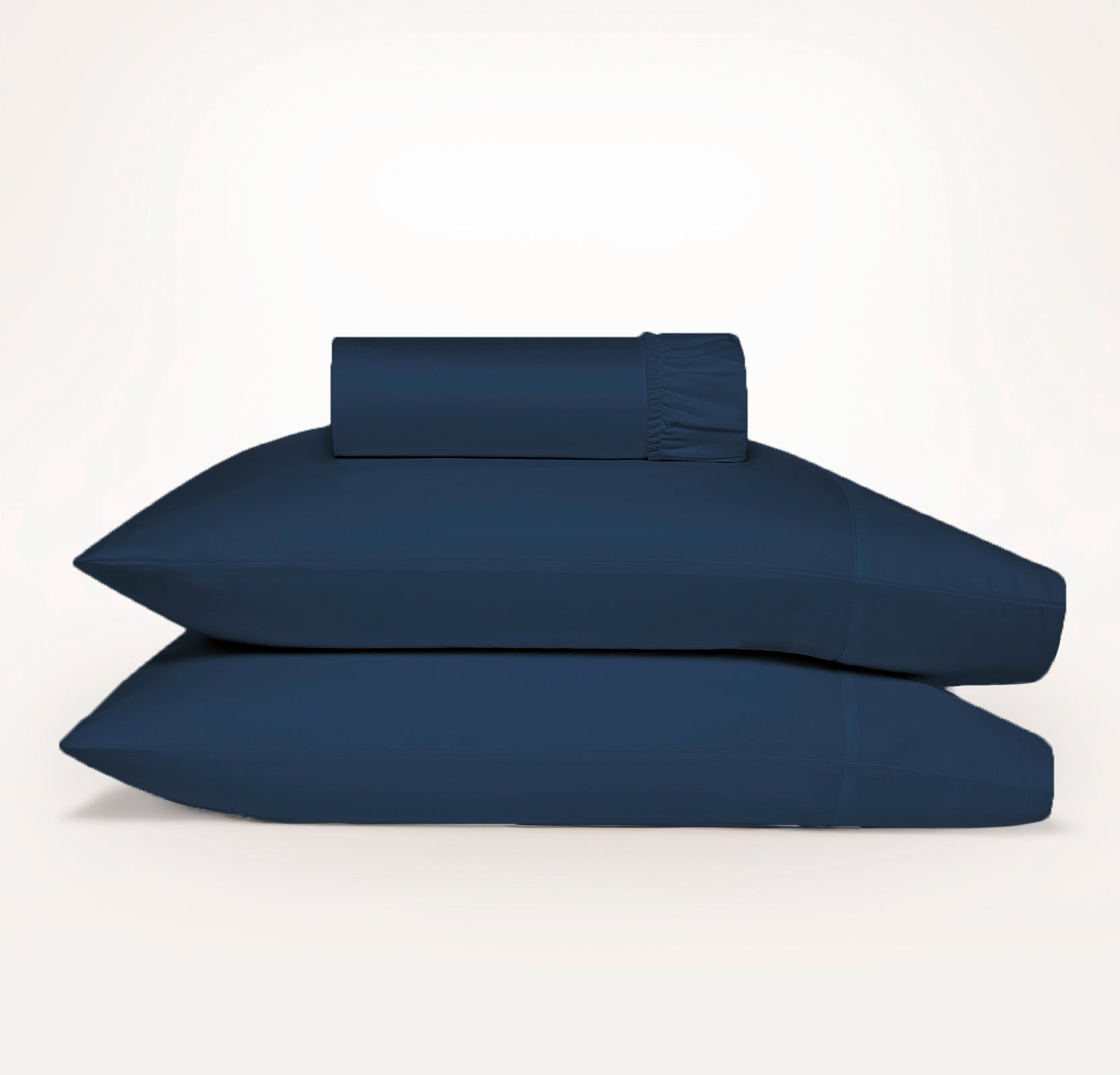 Ddecor Home 1500 Thread count Premium Cotton Blend Indigo Queen Combo Set by Ddecor Home