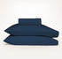 Ddecor Home 1500 Thread count Premium Cotton Blend Indigo Queen Combo Set by Ddecor Home