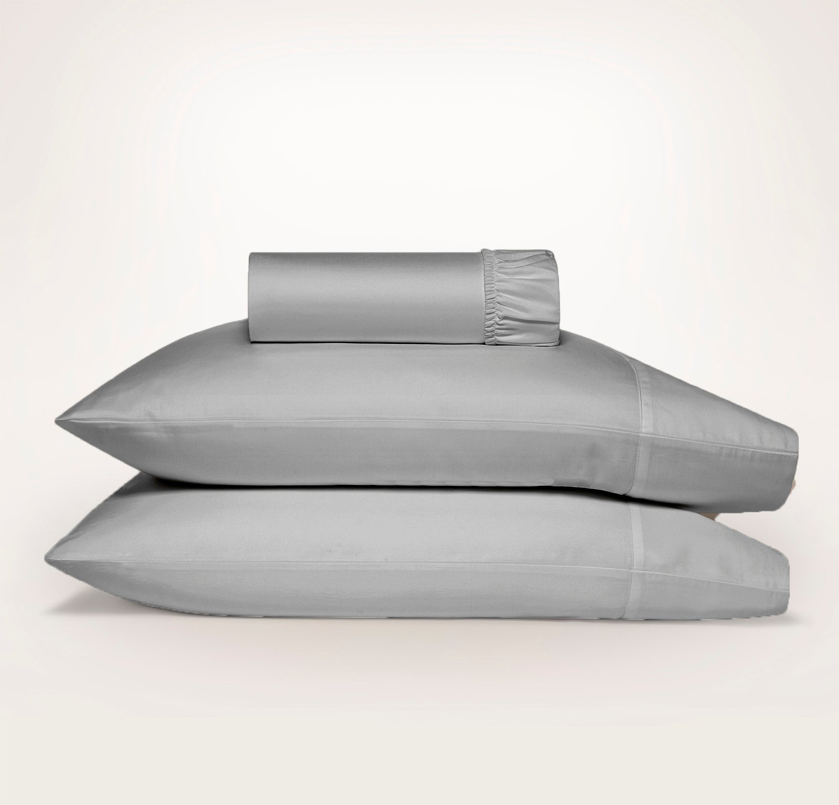 Ddecor Home 1500 Thread count Premium Cotton Blend Silver King Combo Set by Ddecor Home