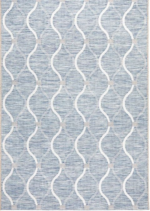 Terrace 5501 Blue  -230X160CM - RECTANGLE