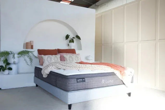 And Sleep Luna Queen Mattress – 5‑Zone Pocket Spring, Gel Memory Foam, Medium