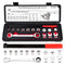 15PCS Serpentine Belt Tool Kit Tensioner Pulley Alignment Wrench Crow Socket