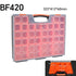 3PC SET 14 +15+22 Compartments Storage Organizer Tool Box Plastic Bin Screw Case