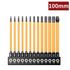 13Pc Magnetic Torx Screwdriver Bit Set 100mm Long Torque Sleeve T5-T40