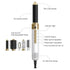 7-in-1 hair curler, automatic hair curler, hot air comb, hair dryer comb, straightening and curling, multifunctional hair tool, Australian hair styling, ceramic hair curler, volume comb, travel hair styler, all hair types - White - Size 7