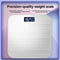 Bathroom Scale Digital Scale Step-On Scale High Precision Scale - Silver - Size 01