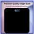 Bathroom Scale Digital Scale Step-On Scale High Precision Scale - White - Size 01