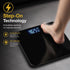 Bathroom Scale Digital Scale Step-On Scale High Precision Scale - White - Size 01