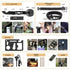 Survival Tool Kit 43-Piece Emergency Kit Outdoor Survival First Aid Kit Larger - Camouflage - Size 43 - piece set