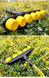 6-Head Garden Spray Nozzle Irrigation Hose Sprinkler Australian Garden Watering - Yellow - Size M