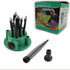 garden sprinkler, 360 degree automatic sprinkler, multi head irrigation tool, lawn watering, garden hose sprinkler, Australian garden, adjustable sprinkler, outdoor watering, garden irrigation - Green - Size M