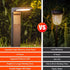 solar path lights, 2-pack, warm white cool white, four lighting modes, outdoor lighting, garden lights, driveway lights, lawn lights, Australian outdoor decor, eco-friendly path lights - Black - Size 2pcs