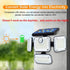 solar outdoor light, motion sensor wall light, waterproof led light, rotatable solar panel, Australian outdoor lighting, energy saving garden light, dusk to dawn light - White light - Size 2PCS