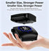 Portable Shower Head 8000mAh Battery Multi-Functional Shower Indoor Outdoor Use - Black - Size 8000amh