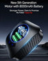 Portable Shower Head 8000mAh Battery Multi-Functional Shower Indoor Outdoor Use - Black - Size 8000amh