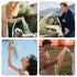 Portable Electric Camping Shower Water Heater 36V USB Rechargeable 5000mAh