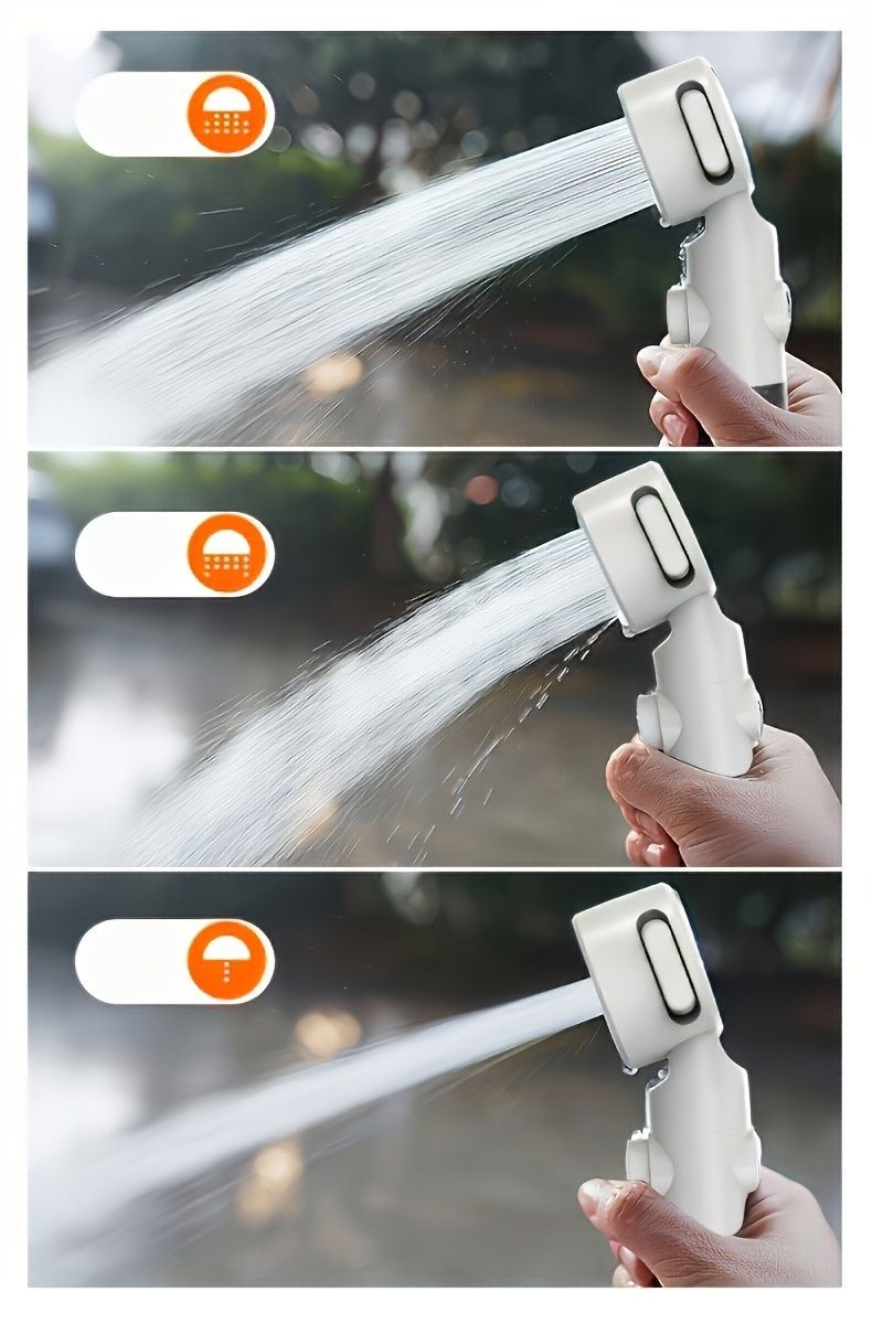 Portable Electric Camping Shower Water Heater 36V USB Rechargeable 5000mAh