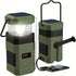 AM FM radio, NOAA weather alert radio, hand crank emergency radio, solar camping light, Bluetooth speaker radio, portable phone charger radio, outdoor survival radio, camping radio Australia, disaster preparedness radio, rechargeable weather radio - Green