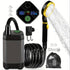 Portable Outdoor Shower Self-Priming Shower Rechargeable Shower Pump Camping - Orange - Size 6000amh