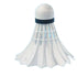 Deerway, badminton shuttlecocks, full round shuttlecocks, 12 pack shuttlecocks, indoor badminton shuttlecocks, outdoor badminton shuttlecocks, durable shuttlecocks, stable flight shuttlecocks, badminton training equipment, Australia badminton gear - White