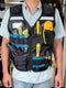 tool vest, multi pocket vest, industrial tool vest, work safety vest, tool storage vest, breathable work vest, australia tool vest, construction tool vest