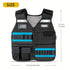 tool vest, multi pocket vest, industrial tool vest, work safety vest, tool storage vest, breathable work vest, australia tool vest, construction tool vest