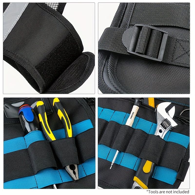 tool vest, multi pocket vest, industrial tool vest, work safety vest, tool storage vest, breathable work vest, australia tool vest, construction tool vest