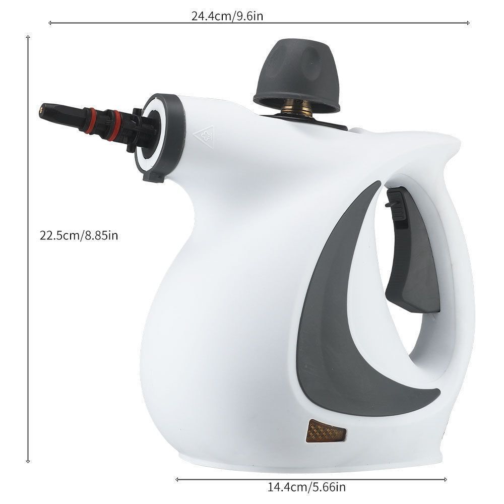multifunctional steam cleaner, high-pressure steam cleaner, home cleaning Australia, air conditioner cleaner, kitchen range hood cleaner, chemical-free cleaning, steam sanitizer - White - Size A12-piece set