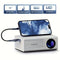 Portable Projector Mini Projector 1080P Projector USB Projector Home Theater - White - Size 01