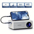 LED Projector 80‑Inch – Remote Control, USB Phone Link, Home Entertainment
