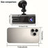 Dash Camera Car Camera Dual Lens Dash Cam 1080p Front Camera 720p Interior - Black - Size 01