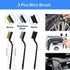 Car Detailing Brush Set Car Cleaning Kit Auto Detailing Supplies Car Interior - Black - Size 32 pieces