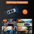 4-Camera Dash Cam 1080P Full-HD Dash Cam Car Dash Cam With 64GB Memory Card - Black - Size 01